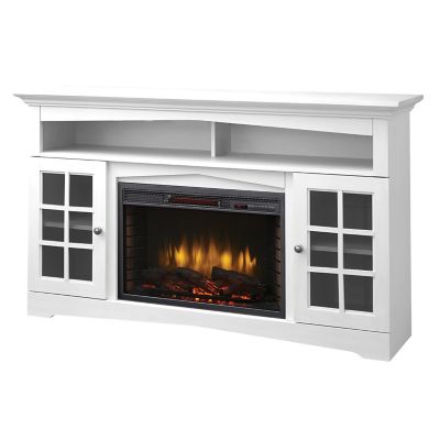 Muskoka 59 in. Huntley Media Electric Fireplace, White