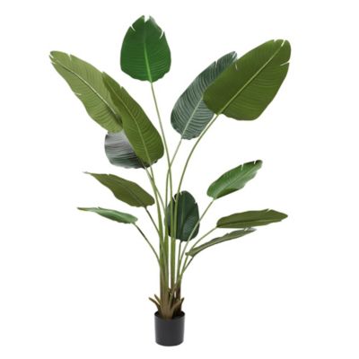 Image showing  Ceramic Artificial Strelitziaceae Tree Potted Plant