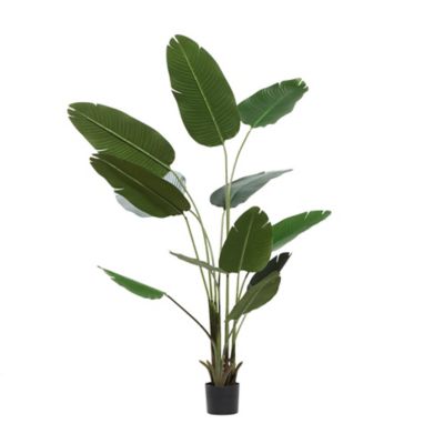 Image showing  Ceramic Artificial Strelitziaceae Tree Potted Plant