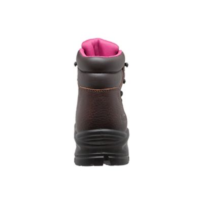 Image showing  Women's Waterproof Full-Grain Oiled Leather Cap Toe Work Boots, 6 in.