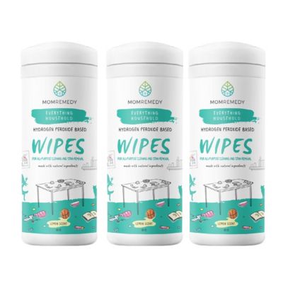 MomRemedy Hydrogen Peroxide Wipes, 30 ct., 3-Pack
