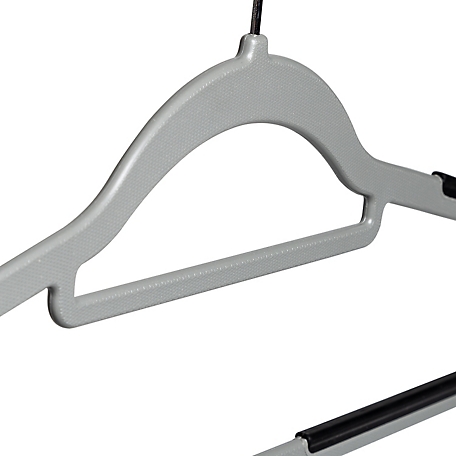 Honey-Can-Do White Rubberized Suit Hangers, 50 pc. at Tractor