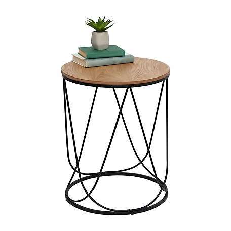 Honey-Can-Do Round Side Table