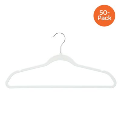 Honey-Can-Do White No Slip Hangers, 50 pc. at Tractor Supply Co.