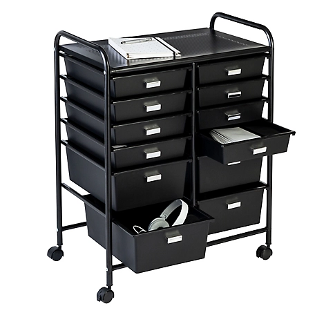 Honey-Can-Do 12-Drawer Rolling Storage Cart