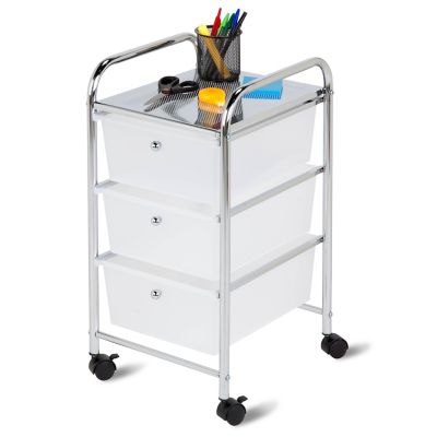 Honey-Can-Do 3-Drawer Rolling Storage Cart