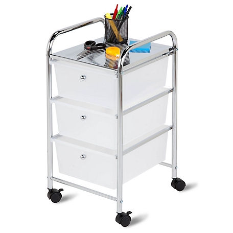 Honey-Can-Do 3-Drawer Rolling Storage Cart