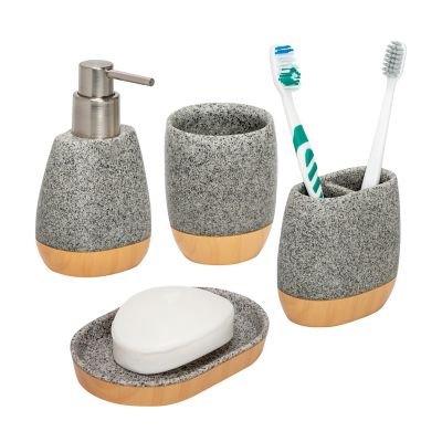 Speckled Ceramic Bathroom Accessories