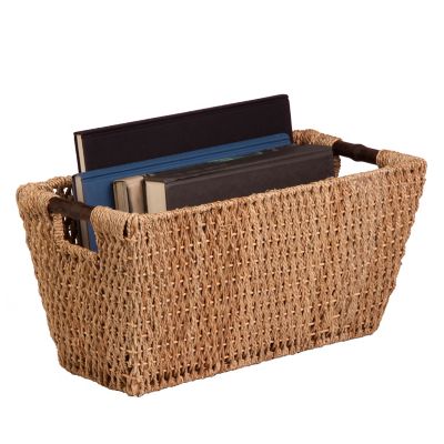 Honey-Can-Do Seagrass Basket with Handles