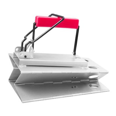 Image showing  Charcoal Foldable Chimney Fire Starter Camping Grill, 10.6 in. x 3.2 in. x 8.5 in., TD1402