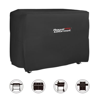 Image showing  45 in. Oxford Heavy-Duty Waterproof Grill Cover