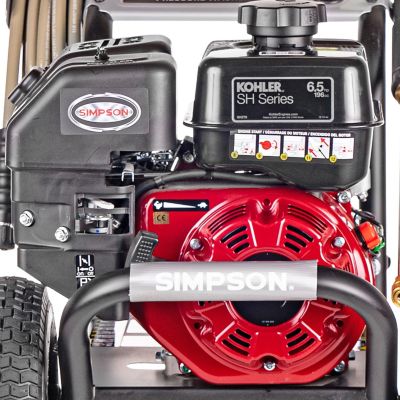 Image showing  3,400 PSI 2.5 GPM Gas Cold Water MegaShot Pressure Washer with Kohler SH270 Engine, 10 in. Premium Tires