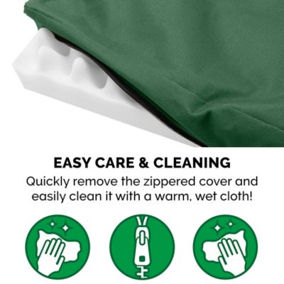 Image showing 5 th FurHaven Logo Oxford Indoor/Outdoor Deluxe Orthopedic Mattress Pet Bed