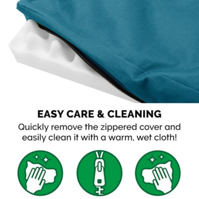 Image showing 5 th FurHaven Logo Oxford Indoor/Outdoor Deluxe Orthopedic Mattress Pet Bed