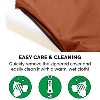 Image showing 5 th FurHaven Logo Oxford Indoor/Outdoor Deluxe Memory Foam Mattress Dog Bed