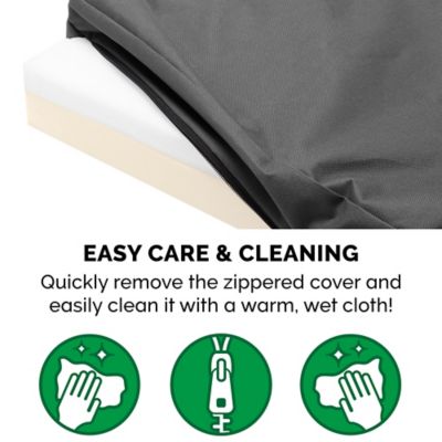 Image showing 5 th FurHaven Logo Oxford Indoor/Outdoor Deluxe Memory Foam Mattress Dog Bed