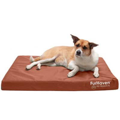 FurHaven Oxford Indoor/Outdoor Deluxe Cooling Gel Mattress Dog Bed