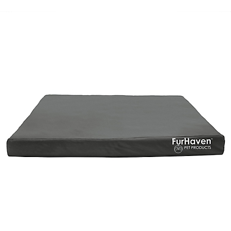 FurHaven Oxford Indoor/Outdoor Deluxe Full Support Mattress Orthopedic Dog Bed