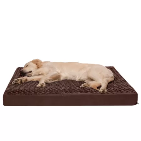 FurHaven Ultra Plush Deluxe Orthopedic Full Support Dog Mattress Orthopedic Dog Beds