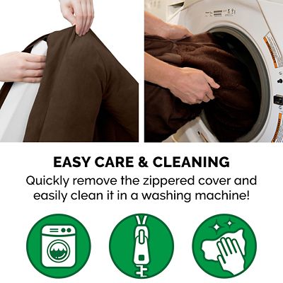 Image showing 8 th FurHaven Plush and Suede Full Support Orthopedic Sofa Dog Bed