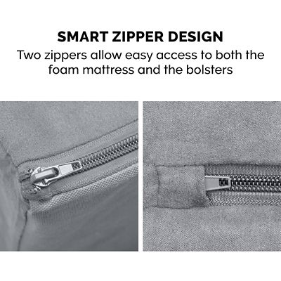 Image showing 9 th FurHaven Plush and Suede Full Support Orthopedic Sofa Dog Bed