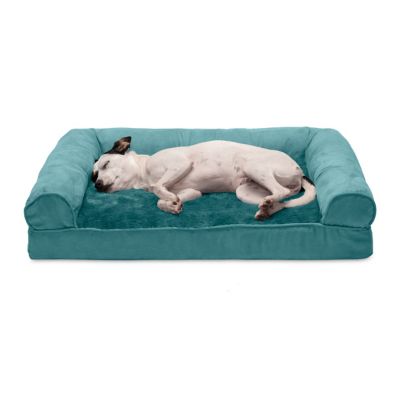 FurHaven Plush and Suede Full Support Orthopedic Sofa Dog Bed