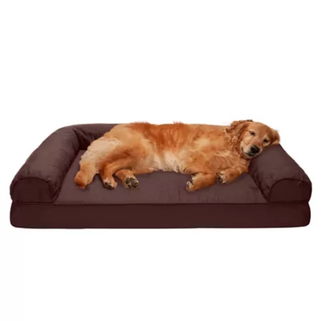 FurHaven Orthopedic Quilted Full Support Pet Sofa Bed Orthopedic Dog Beds