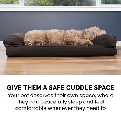 Image showing 6 th FurHaven Quilted Full Support Orthopedic Sofa Pet Bed