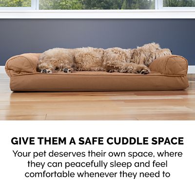 Image showing 6 th FurHaven Quilted Full Support Orthopedic Sofa Pet Bed