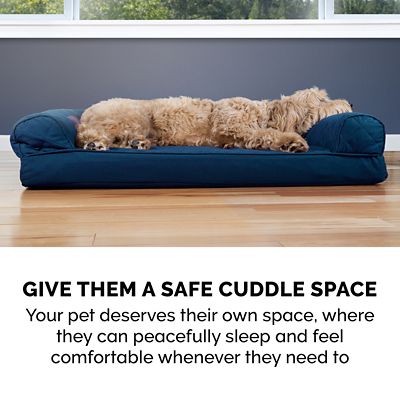 Image showing 6 th FurHaven Quilted Full Support Orthopedic Sofa Pet Bed