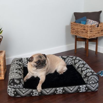 Image showing 9 th FurHaven Southwest Kilim Orthopedic Sofa Dog Bed