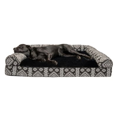 Image showing 1 th FurHaven Southwest Kilim Orthopedic Sofa Dog Bed