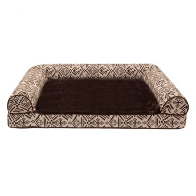 FurHaven Southwest Kilim Orthopedic Sofa Dog Bed