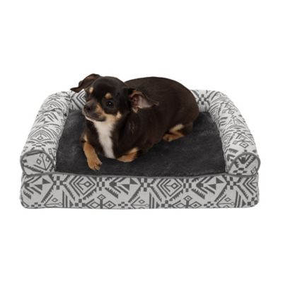 Image showing 1 th FurHaven Southwest Kilim Orthopedic Sofa Dog Bed