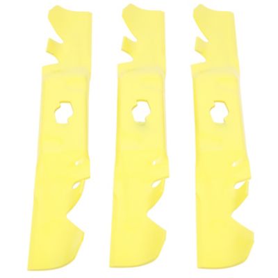 Image showing 6 th Cub Cadet 50 in. Xtreme Mulching Low-Lift Lawn Mower Blades for Lawn and Zero-Turn Mowers, Replaces OEM 742P05094-X, 3-Pack