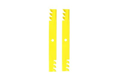 Image showing  42 in. AYP Xtreme Mulching Lawn Mower Blades for Ariens, Craftsman, Husqvarna and Poulan Mowers, 2-Pack