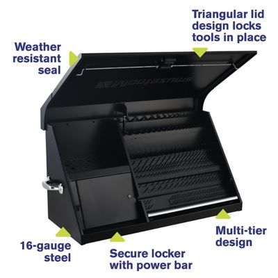 Image showing  41 in. x 18 in. Triangle Tool Storage Tool Box