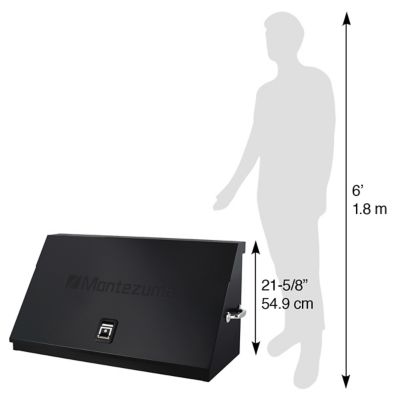 Image showing 6 th Montezuma 41 in. x 18 in. Triangle Tool Storage Tool Box