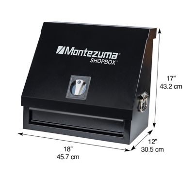 Image showing  18 in. x 12 in. 1-Drawer Tool Storage Shop Box