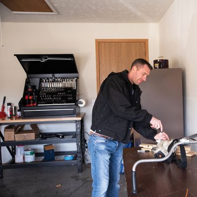 Image showing 8 th Montezuma 36 in. x 17 in. Steel Tool Storage Shop Box