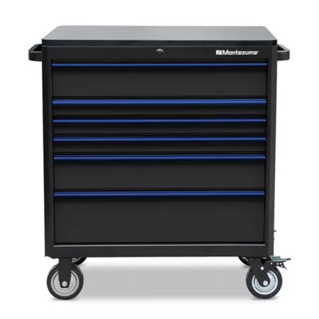 Montezuma 36 in x 24 in 6-Drawer Tool Storage Cabinet Rolling Tool Cabinets