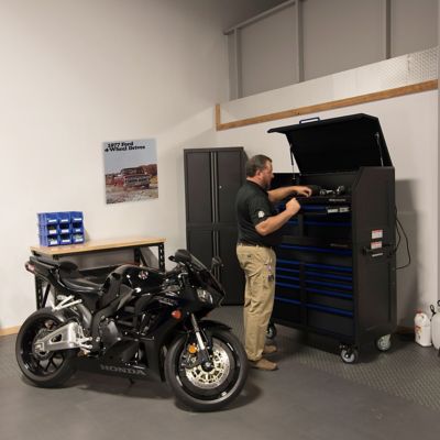 Image showing 9 th Montezuma 46 in. x 24 in. 6-Drawer Tool Storage Chest