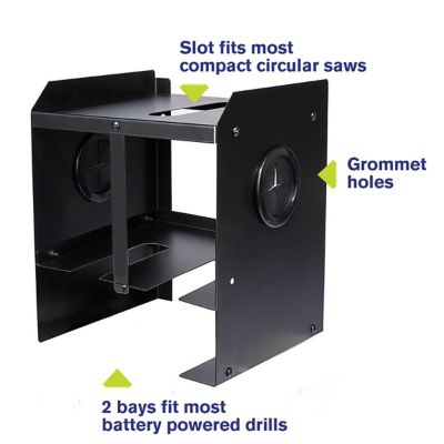 Image showing  2-Bay Power Tool Organizer, MPSO-2B
