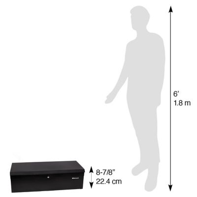 Image showing 5 th Montezuma 30 in. x 9 in. Steel Utility Box