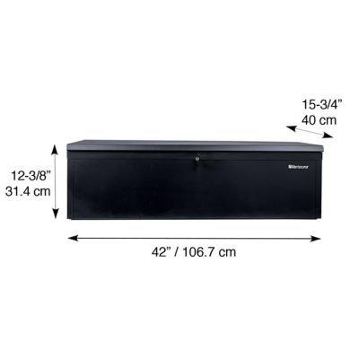 Image showing  42 in. x 12 in. Steel Utility Box