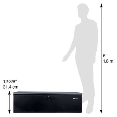 Image showing 5 th Montezuma 42 in. x 12 in. Steel Utility Box