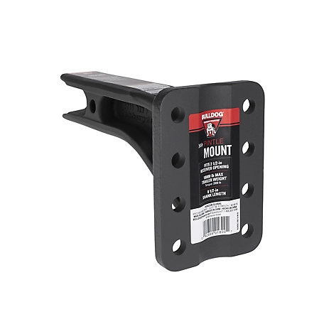 Bulldog Pintle Hook Mounting Plate, Fits 2-1/2 Inch Square Receiver, 18,000 lbs. Capacity 4529455