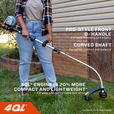 Image showing 5 th Senix 17 in. 26.5cc Curved Shaft Gas String Trimmer, 4-Cycle