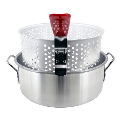 Image showing  10.5 qt. Aluminum Basket and Pot