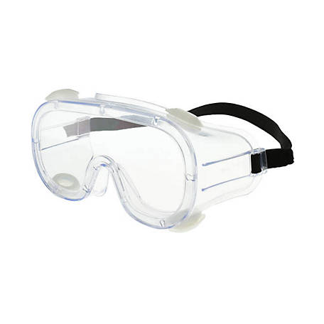 Radians Chemical Splash Goggles, Anti-Fog Clear Lens, 3 pk. Bag with Hang Card